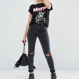 ASOS Farleigh High Waisted Slim Mom Jeans 10
